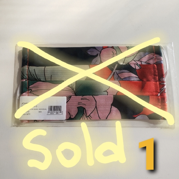 Johnny Was Silk Masks (1 Available, see listing) - Picture 7 of 7